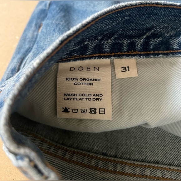 NWT Doen Willow Jean in Lampasas wash size 31 - Picture 9 of 11